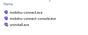 Mobitru Connect files