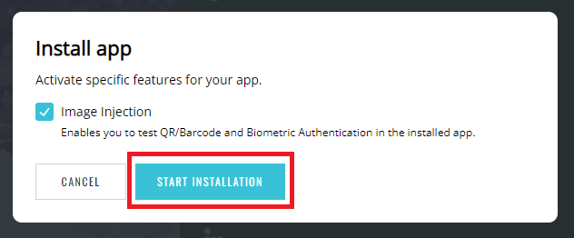 Installation confirmation on Mobitru
